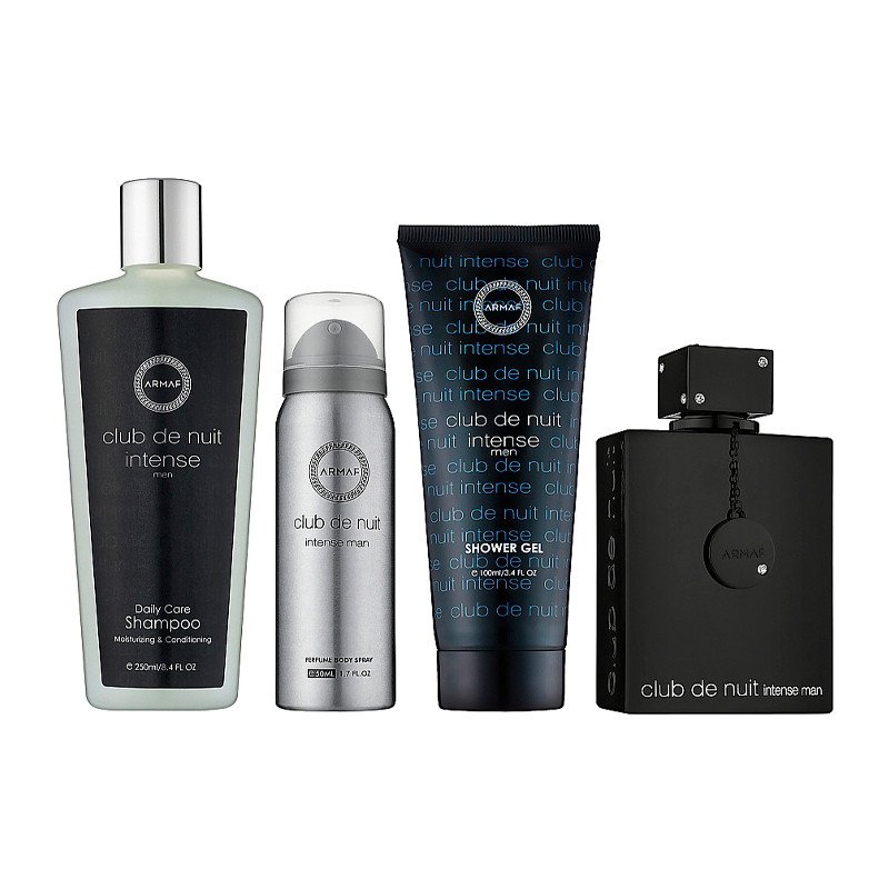 Armaf Club de Nuit Intense Set (edt 105 мл + deo.spray 50 мл + sh.gel 100 мл + sh. 250 мл)