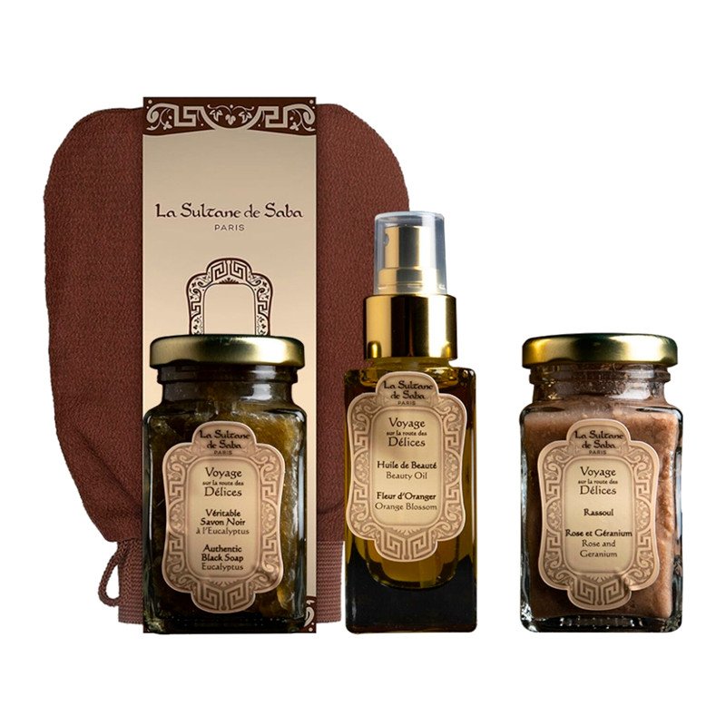 La Sultane de Saba Delices Coffret de soin pour le corps Hammam Body Gift Set